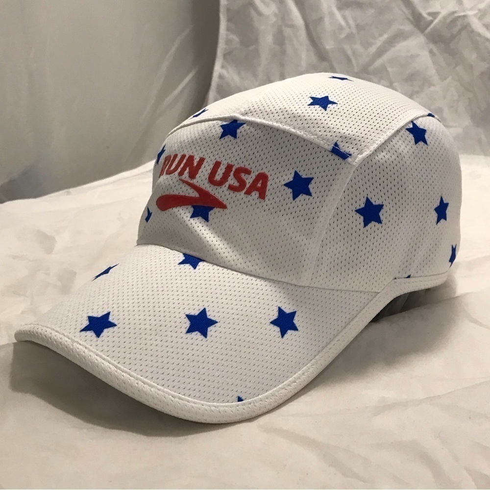 Run USA Adjustable Polyesther Runners Cap - Picture 6 of 13